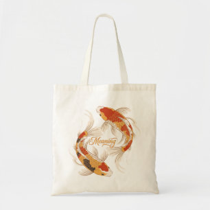 Meaning – Koi Fish Symbol of Growth, Inspiration Tote Bag