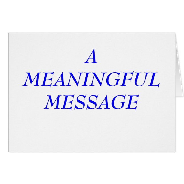 MEANING MESSAGE:  INCARCERATION 7 (Front Horizontal)