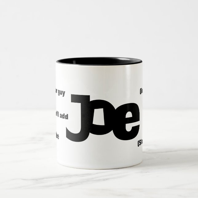 Meaning of Joe Mug (Center)