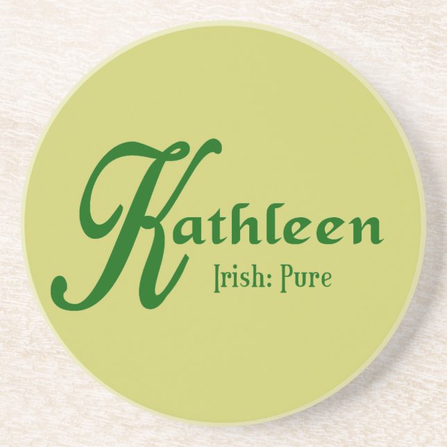 Meaning of Kathleen Coaster (Front)