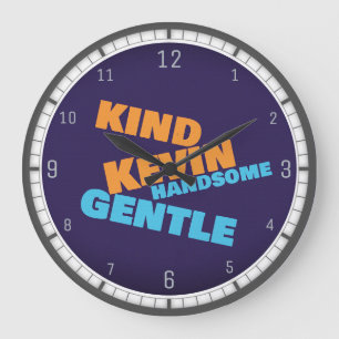 Meaning of the Name Kevin   Wall Clock