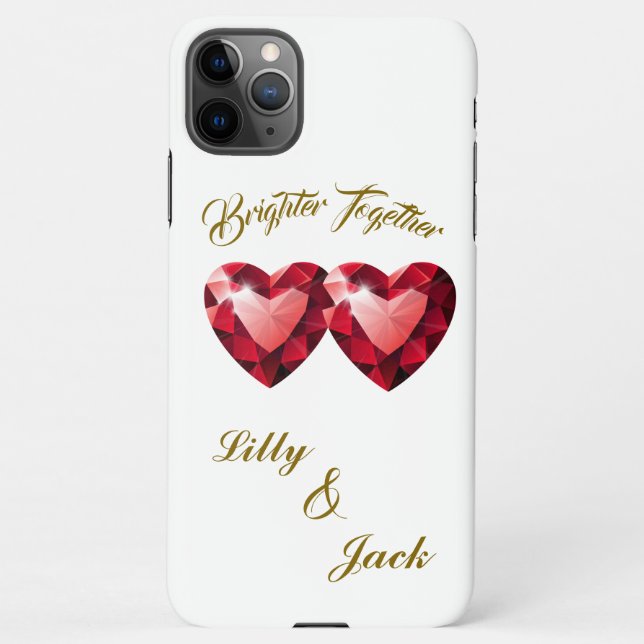 Meaningful Gift  – Elegant Love iPhone Case (Back)