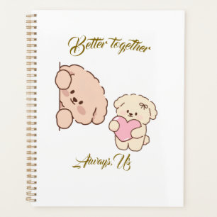 Meaningful Gift – Elegant Love notebook Planner