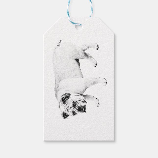 Meaningful Gift, Soft Dog Label (Front)