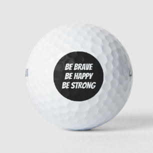 Meaningful Motivational Positive Quote Golf Balls