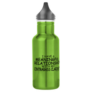 Meaningful Relationship Contrabass Clarinet 532 Ml Water Bottle
