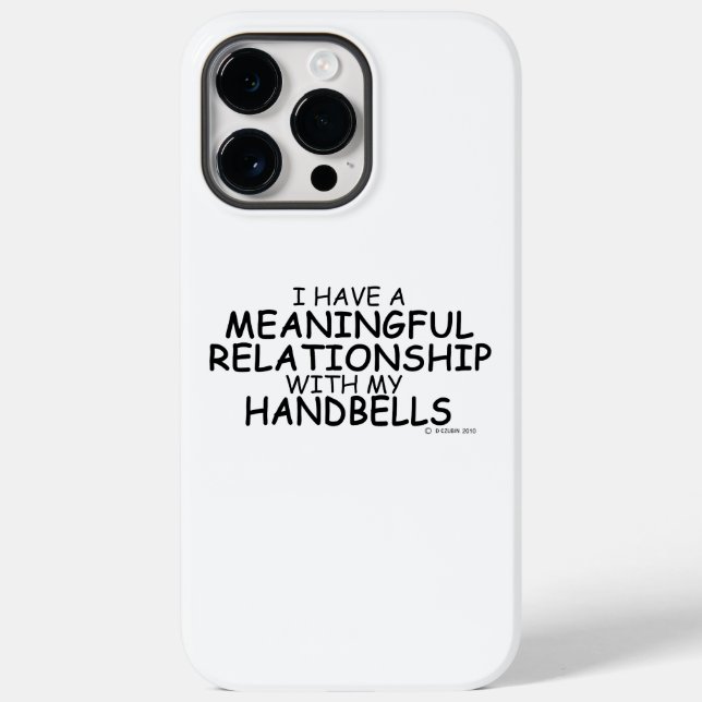Meaningful Relationship Handbells Case-Mate iPhone Case (Back)