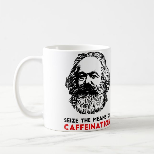 Means Of Caffeination Mug (Left)