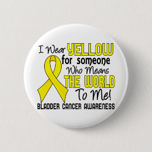 Means The World To Me 2 Bladder Cancer 6 Cm Round Badge