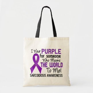 Means The World To Me 2 Sarcoidosis Tote Bag
