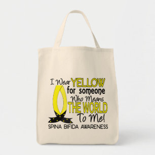 Means World To Me 1 Spina Bifida Tote Bag