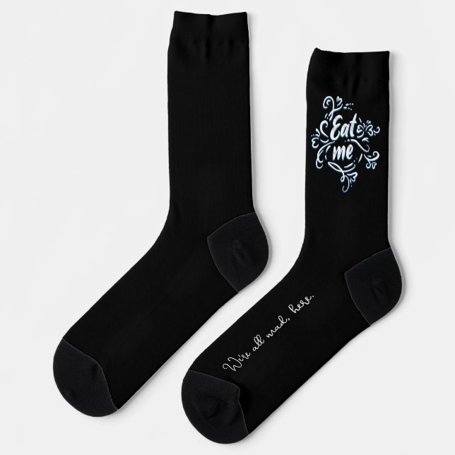 Meant in the Nicest Way Possible Socks (Left)