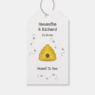 Meant To Bee Customisable Cool Buzzing Bees Gift Tags