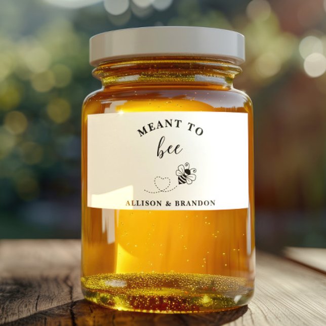 `Meant to Bee Honey Wedding Favor (Creator Uploaded)