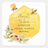 Meant To Bee Honeybee Floral Bridal Shower