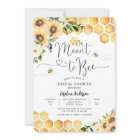 Meant to Bee Rustic Bridal Wedding Couple Shower