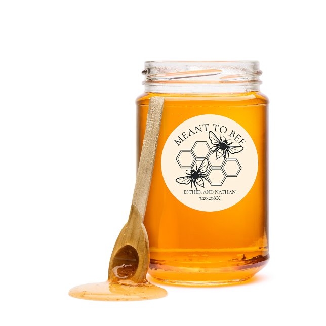 Meant to Bee Wedding Favour Tag (Creator Uploaded)