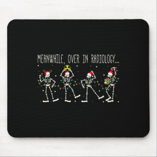 Meanwhile Over In Radiology Xmas Light Christmas R Mouse Pad