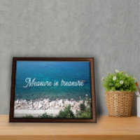 Measure is treasure proverb poster