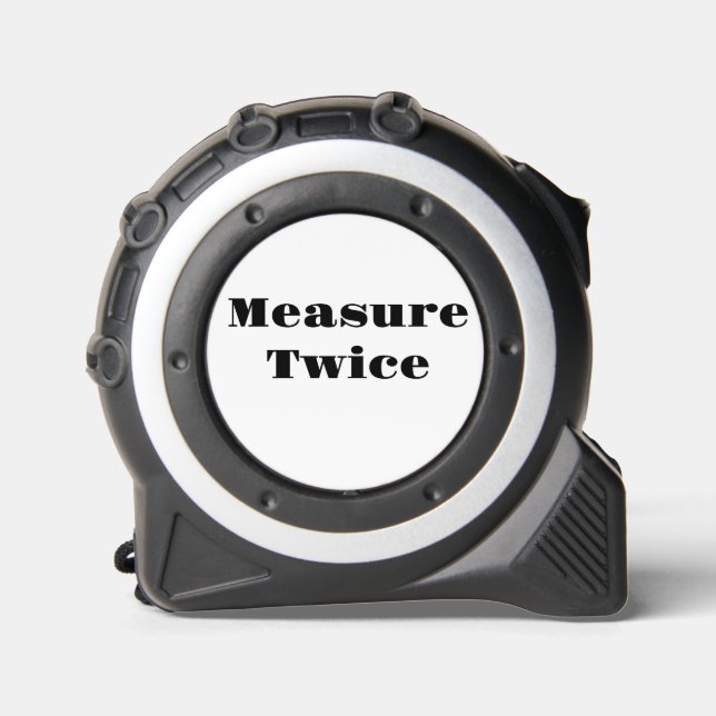 Measure Twice 1 (Front)