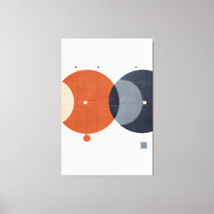 Measured Continuum Canvas Print