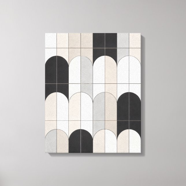 Measured Silence Canvas Print (Front)
