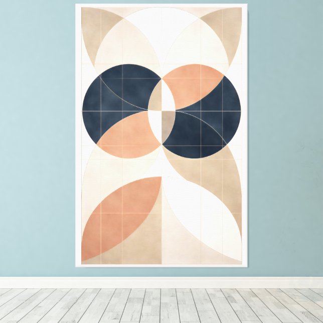 Measured Stillness Canvas Print (Insitu(Wood Floor))