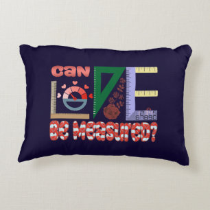 Measurements of Love Decorative Cushion