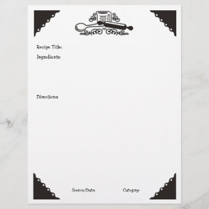 measuring cup rolling pin baking recipe stationery