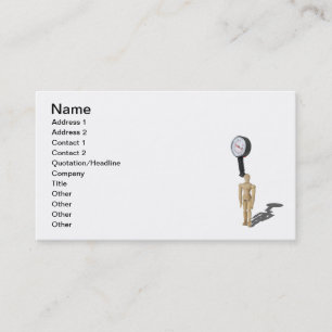 Measuring Stress Business Card