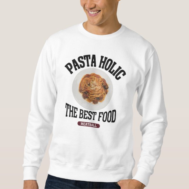 MEAT BALL PASTA (VINTAGE STYLE) SWEATSHIRT (Front)