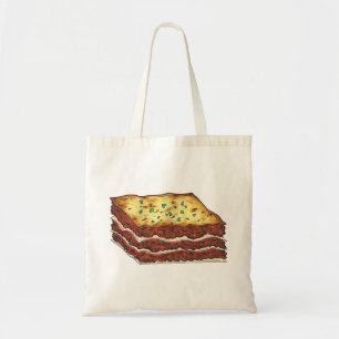 Meat Lasagne Lasagne Italian Restaurant Food Chef Tote Bag