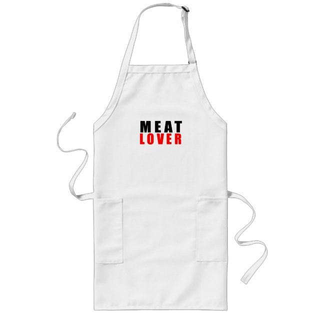 Meat lover long apron (Front)