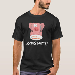 Meat Smoking Bacon Is What Grilling Pork Bacon T-Shirt