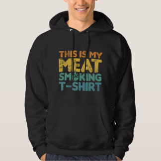 Meat Smoking BBQ Barbecue Smoker Grill Grilling St Hoodie