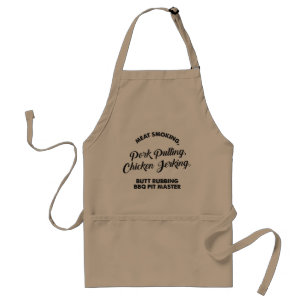 Meat Smoking Pork Pulling Pit Master Dad Standard Apron