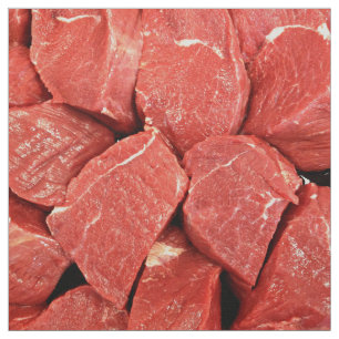 Meat Themed Fabric