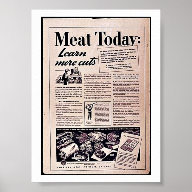 Meat Today: Poster (Front)