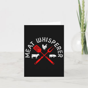 Meat Whisperer - Bbq Card