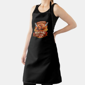 Meatball Fan Club VIP Member – Retro Italian Food  Apron