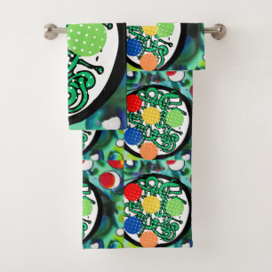 Meatball Madness Bath Towel Set