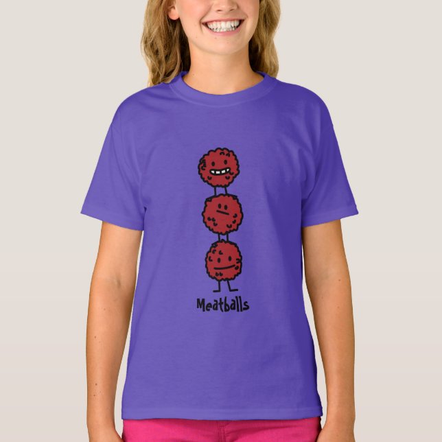 Meatballs Happily stacked on top of each other (Front)