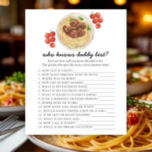 Meatballs - Who knows daddy best game