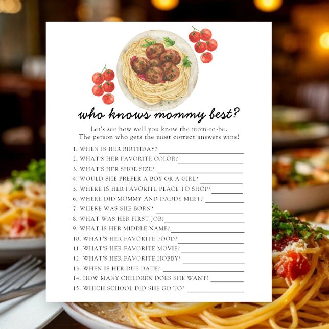 Meatballs - Who knows mummy best (Creator Uploaded)