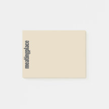 Meatingplace logo post-it notes
