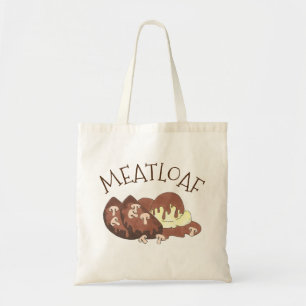Meatloaf Meat Loaf Potatoes Mushroom Gravy Foodie Tote Bag