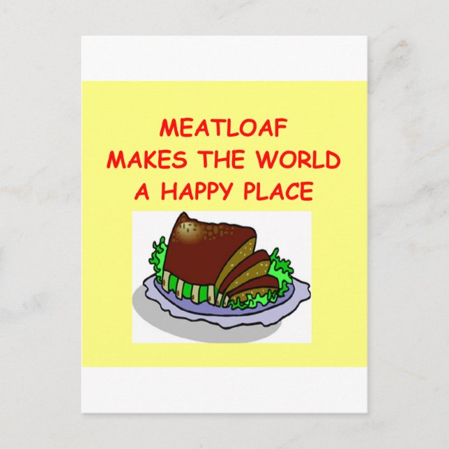 meatloaf postcard (Front)