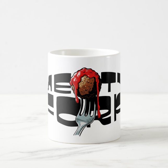 Meaty Fork (Mighty Force) Coffee Mug (Center)