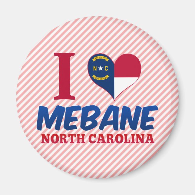 Mebane, North Carolina Magnet (Front)
