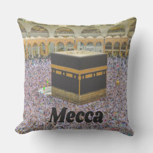Mecca Saudi Arabia Islam’s holiest city, Kaaba Cushion